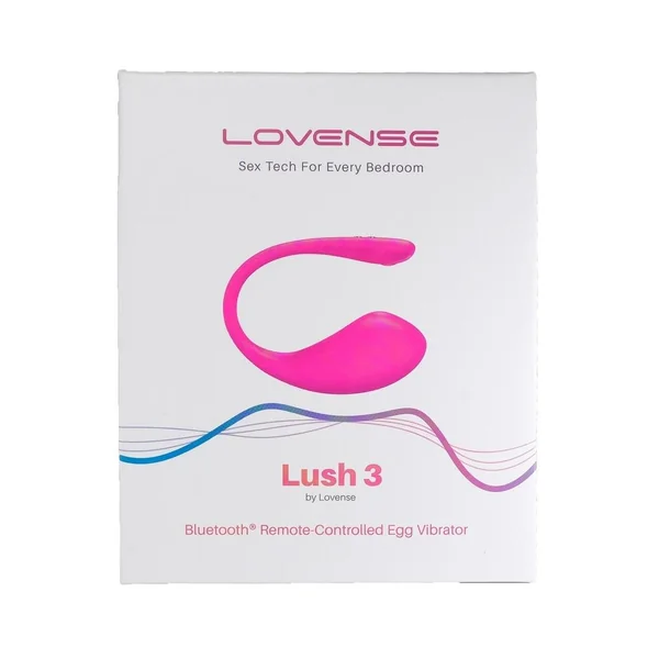 Lovense Lush 3 Remote Controlled Silicone Egg Vibrator