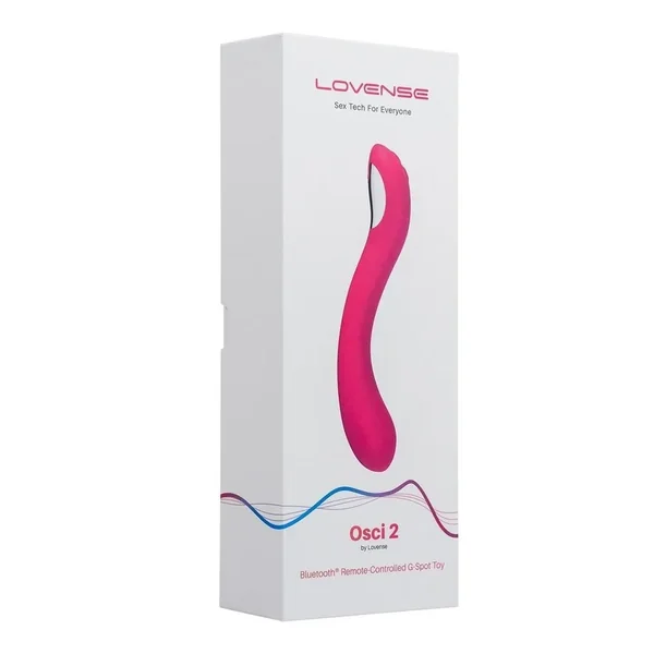 Lovense Osci 2 Rechargeable Remote Control G-Spot Vibrator