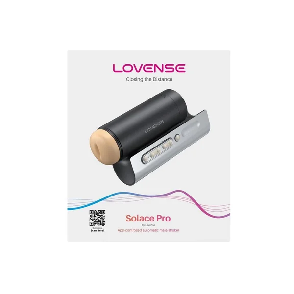 Lovense Solace Pro Rechargeable App Compatible Stroker