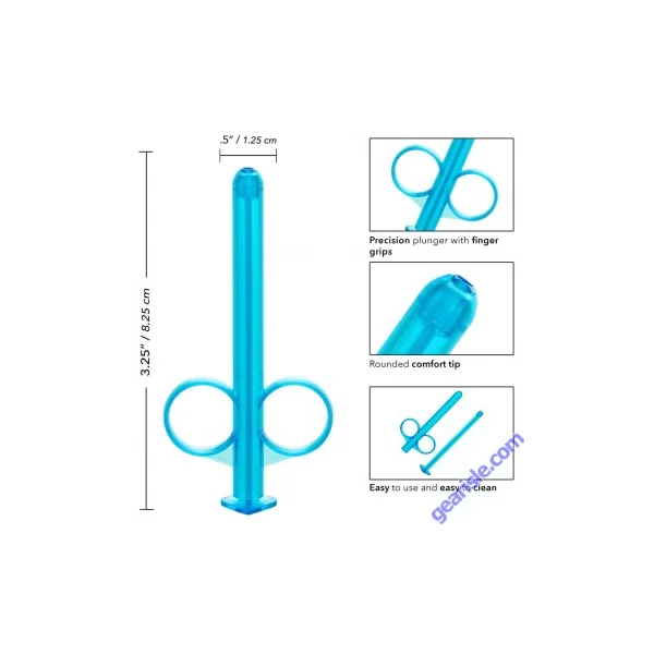 Lube Tube Blue Precision Plunger Finger Grips
