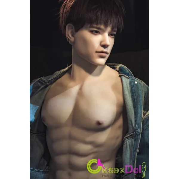 Luo Fan Strong Sex Doll Male Realing Torso Doll Silicone Head Muscular Chinese Sex Dolls