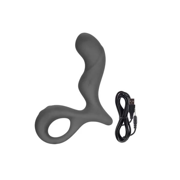 Lust L13 Grey Silicone Adult Vibrator with Controls