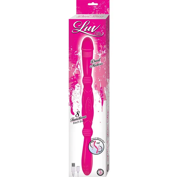 Luv Dual Lover - Silicone Rechargeable Vibrator