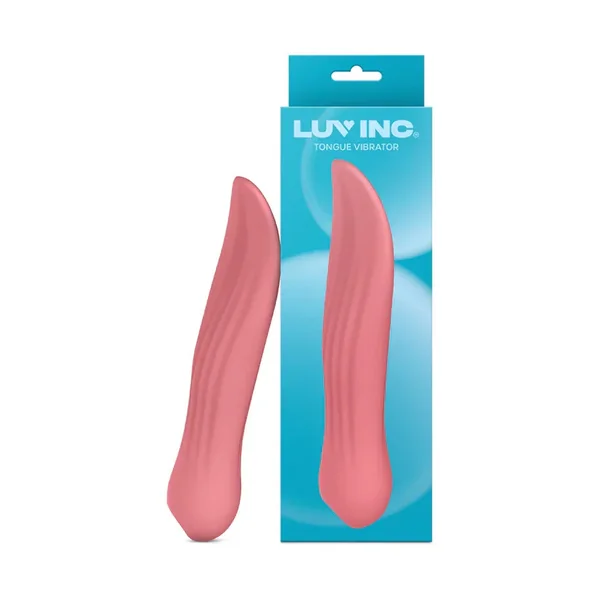 Luv Inc Tv23 Tongue Rechargeable Silicone Vibrator