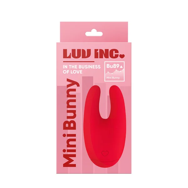 Luv Lab Bu89 Mini Bunny Silicone Red