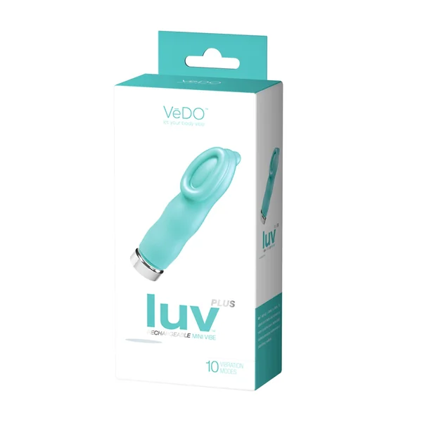Luv Plus Mini Vibe Turquoise with 10 Modes