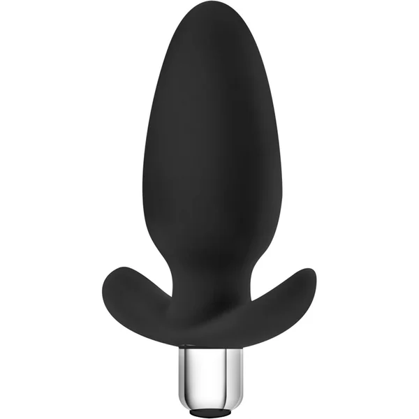 Luxe Little Thumper Multifuction Vibe Silicone Waterproof Black