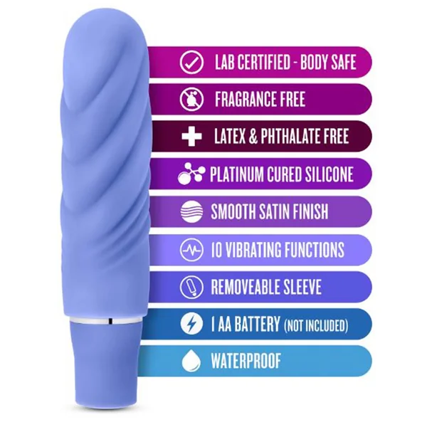 Luxe Nimbus Mini Multifuction VibeSilicone Waterproof