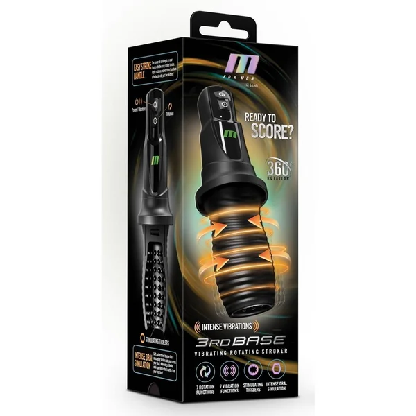 M For Men 3rd Base Black