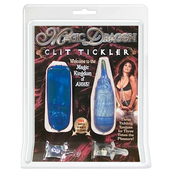 Magic Dragon Clit Tickler Blue