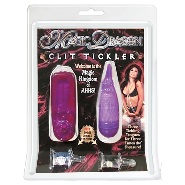 Magic Dragon Clit Tickler Purple