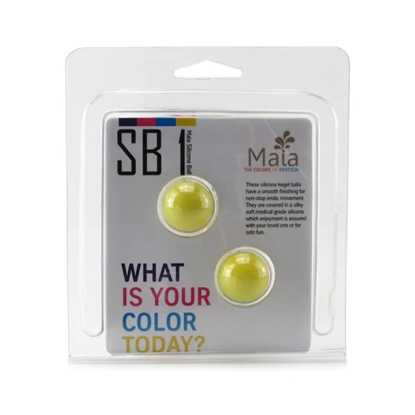 Maia Confetti SB1 Silicone Balls