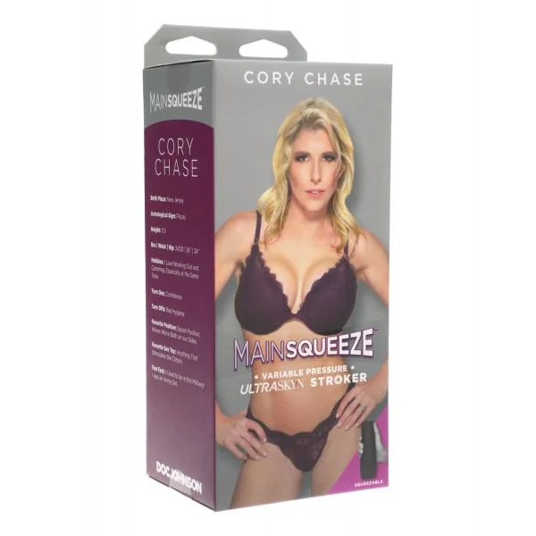 Main Squeeze Cory Chase Pussy Ultraskyn Stroker Vanilla