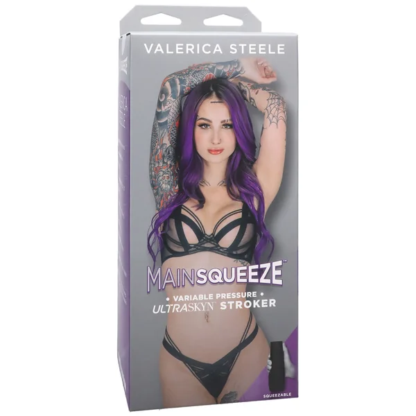 Main Squeeze Valerica Steele Ultraskyn Stroker Pussy Vanilla