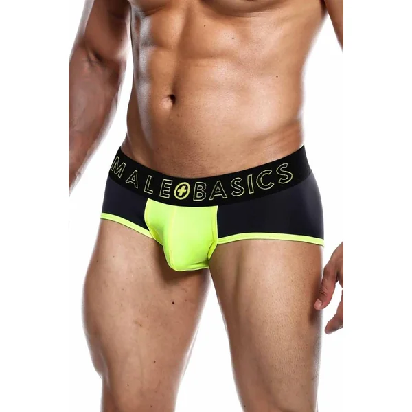 Male Basics - Neon Brief - Yellow - MBN03