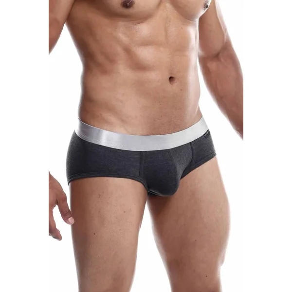 Male Basics - Pima Brief - Grey - MB103
