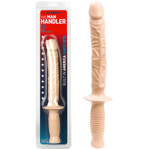 Manhandler Dildo 15 inches x 1.25 inches (White)