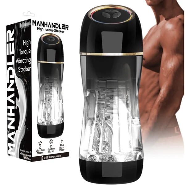 Manhandler Rechargeable High Torque Stroker Masturbation Cup