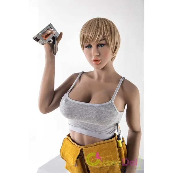 Marcia 164cm/5.38ft Jarliet Doll #18 TPE Short Hair Sex Dolls Milf Skinny American Love Dolls Mature Charm