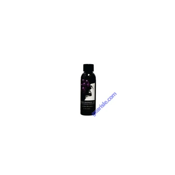Massage Oil Grape Edible 2 oz