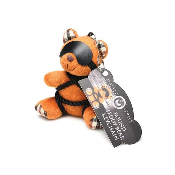 Master Series Bound Teddy Bear Keychain*