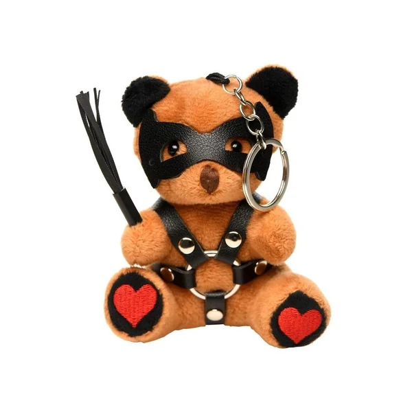 Master Series Dom Bear Keychain - Tan