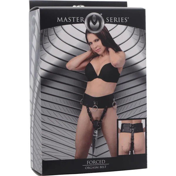 Master Series Forced Orgasm Belt - Black