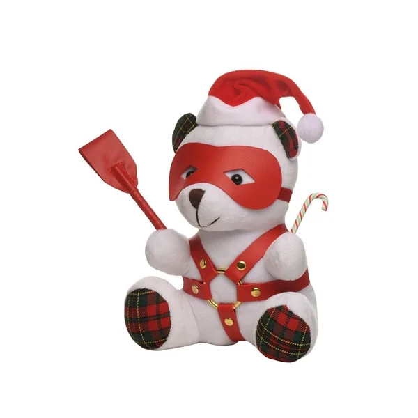 Master Series Holiday Bondage Bear – White