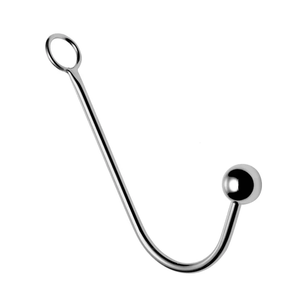 Master Series Hooked Anal Hook Stainless Steel 5 Inch