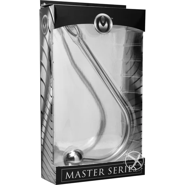 Master Series Hooked Stainless Steel Anal Hook