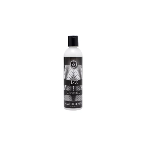 Master Series Jizz Unscented Water-Based Lube, 8 oz.