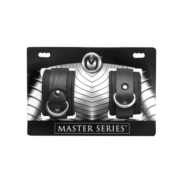Master Series Neoprene Buckle Cuffs Black