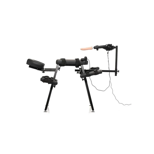 Master Series Obedience Bench Sex Machine with Remote Control – Black