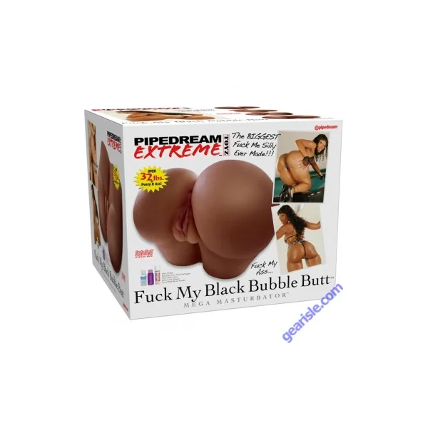 Masturbator Pipedream Extreme Toyz Fuck My Black Bubble Butt