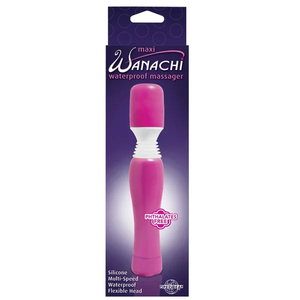 Maxi Wanachi Waterproof Massager - Pink