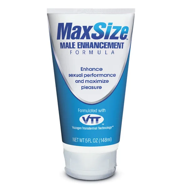 MaxSize Male Enhancement Formula Cream 5 Oz Tube