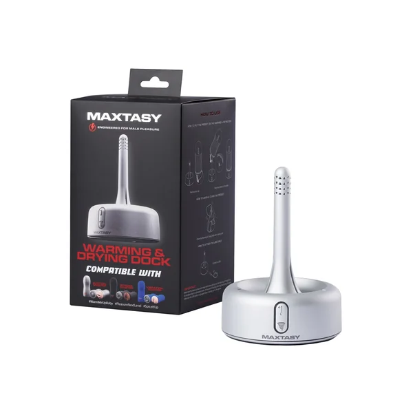 Maxtasy Warming & Drying Dock - Compatible w/Suction Master, Stroke Master & Vibration Master