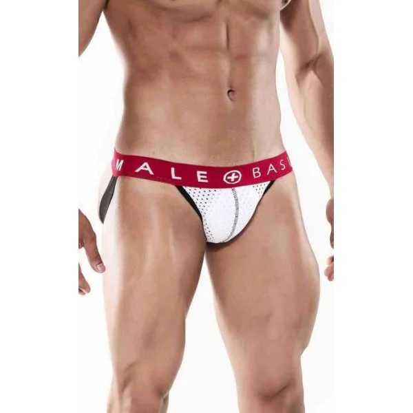 Mb Spot Jockstrap White Xl