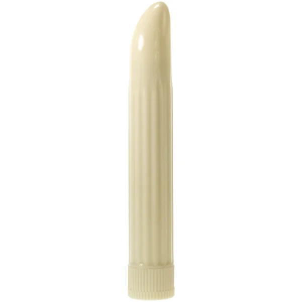 Me You Us Sensuous Ribbed Classic Vibrator Ivory