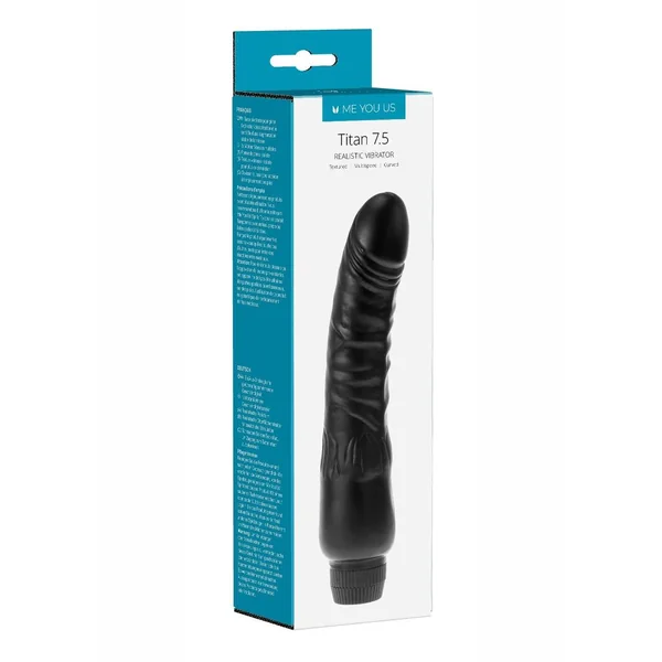 ME YOU US Titan 7.5 Realistic Vibrator 7.5in – Black