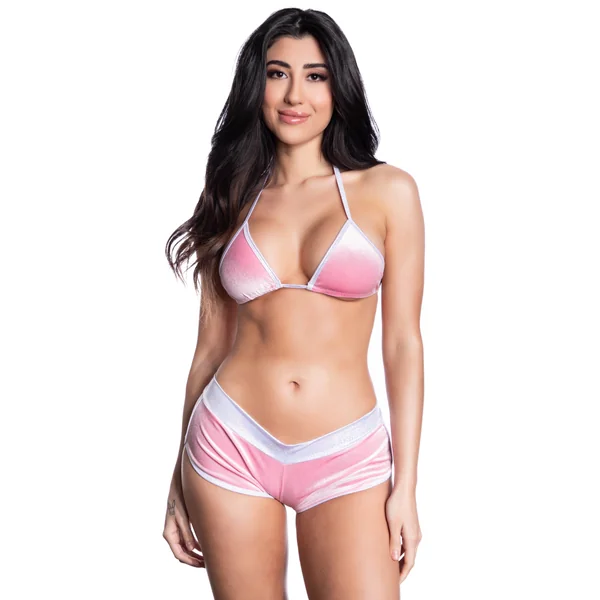 Midnight Ballerina Retro Shorts-Velvet*