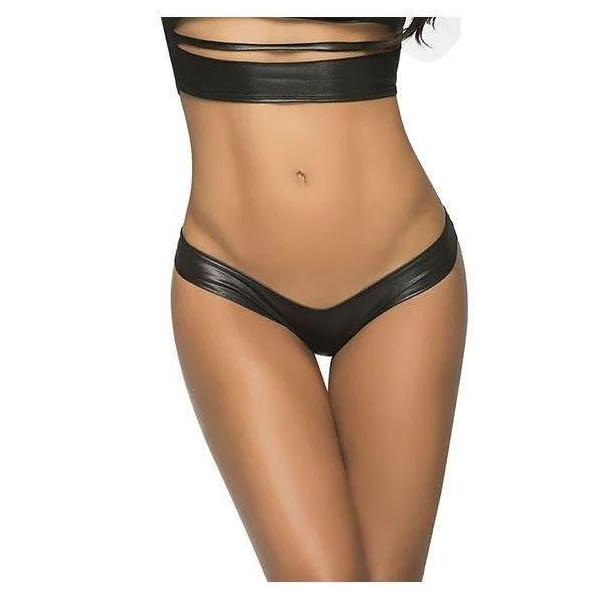 Mini Scrunch | Black Wet