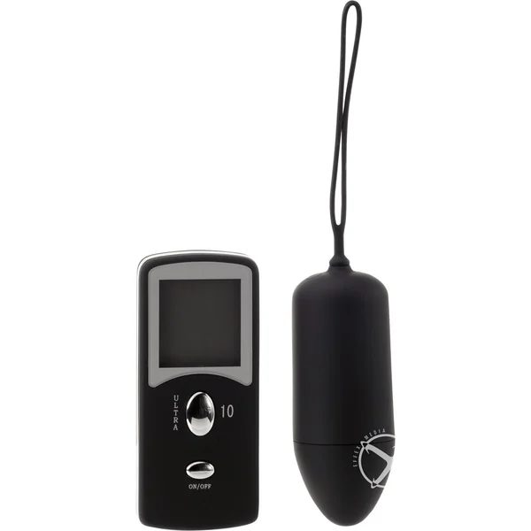 Minx Silky Touch Vibrating Egg Wireless Remote Control Waterproof Black