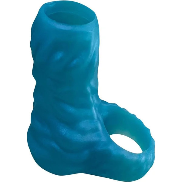 Monster Romance Riptilian Silicone Cock Sleeve – Blue