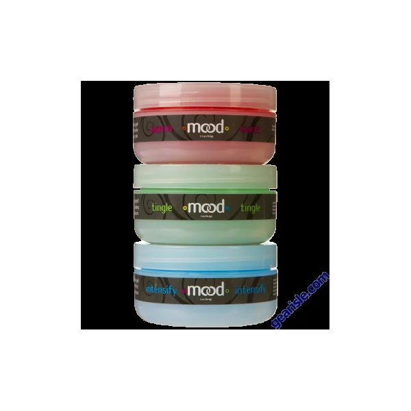 Mood Arousal Gels For Hotter Orgasm 2.5 oz 3Pcs