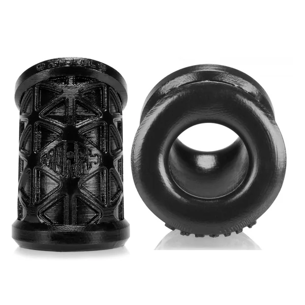 Morph Curved Silicone Ballstretcher Black Blue OxBalls