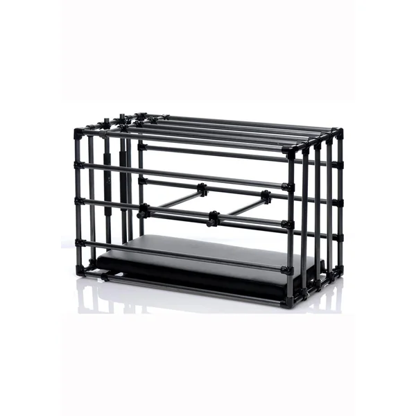 Ms Kennel Adjust Cage W/padded Board