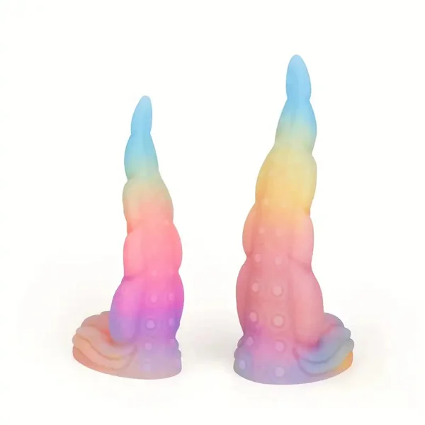 Multi-size Rear Court Plug Small Octopus Monster Deep Anal Plug