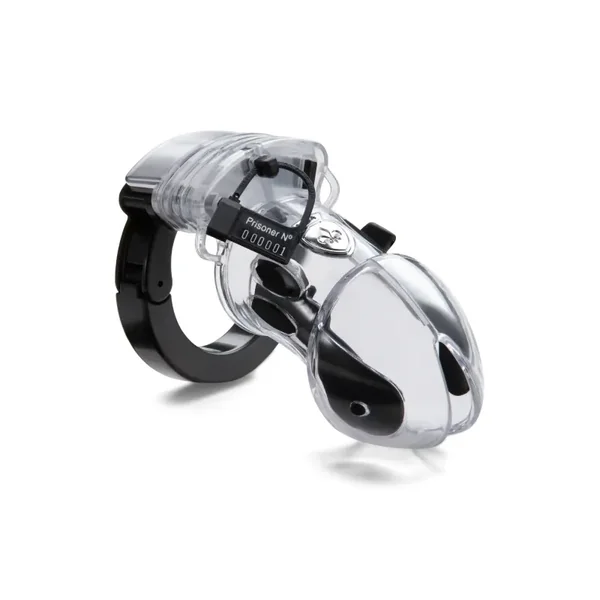 Mystim Pubic Enemy #1 Cock Cage – Clear
