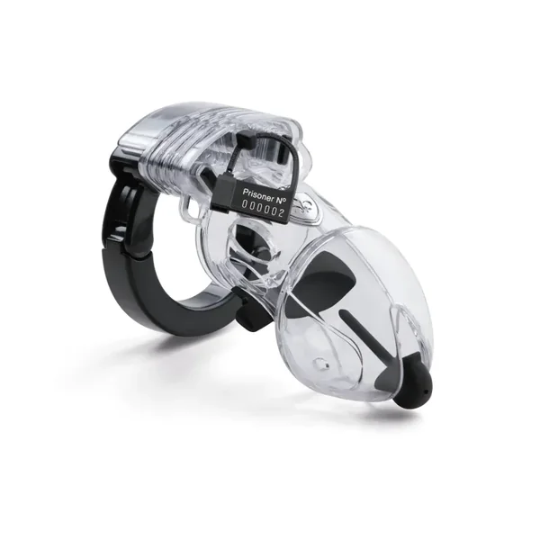 Mystim Pubic Enemy #2 Cock Cage – Clear